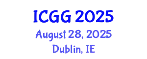 International Conference on Geology and Geophysics (ICGG) August 28, 2025 - Dublin, Ireland