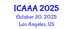 International Conference on Applied Aerodynamics and Aeromechanics (ICAAA) October 30, 2025 - Los Angeles, United States