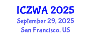 International Conference on Zoology and Wild Animals (ICZWA) September 29, 2025 - San Francisco, United States