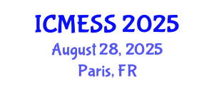 International Conference on Management, Economics and Social Science (ICMESS) August 28, 2025 - Paris, France