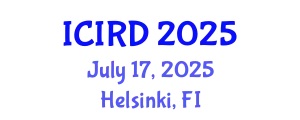 International Conference on Innovation and Regional Development (ICIRD) July 17, 2025 - Helsinki, Finland