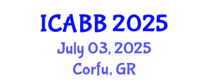 International Conference on Agriculture, Biotechnology and Bioengineering (ICABB) July 03, 2025 - Corfu, Greece