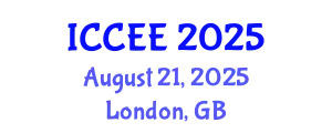International Conference on Civil and Environmental Engineering (ICCEE) August 21, 2025 - London, United Kingdom