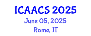 International Conference on Agriculture, Agronomy and Crop Sciences (ICAACS) June 05, 2025 - Rome, Italy
