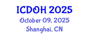 International Conference on Dentistry and Oral Health (ICDOH) October 09, 2025 - Shanghai, China