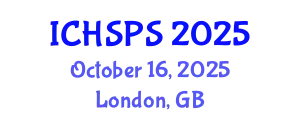 International Conference on Humanities, Social and Political Sciences (ICHSPS) October 16, 2025 - London, United Kingdom
