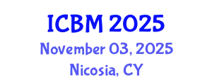 International Conference on Biomechanics (ICBM) November 03, 2025 - Nicosia, Cyprus