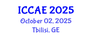 International Conference on Civil Society and Architectural Engineering (ICCAE) October 02, 2025 - Tbilisi, Georgia