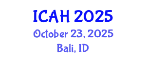 International Conference on Aerodynamics and Hydrodynamics (ICAH) October 23, 2025 - Bali, Indonesia