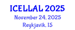 International Conference on English Language Learning and Applied Linguistics (ICELLAL) November 24, 2025 - Reykjavik, Iceland