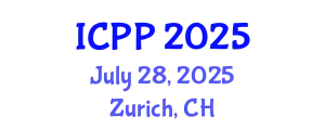 International Conference on Pedagogy and Psychology (ICPP) July 28, 2025 - Zurich, Switzerland