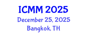 International Conference on Microeconomics and Macroeconomics (ICMM) December 25, 2025 - Bangkok, Thailand