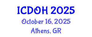 International Conference on Dentistry and Oral Health (ICDOH) October 16, 2025 - Athens, Greece
