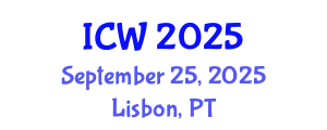 International Conference on Water (ICW) September 25, 2025 - Lisbon, Portugal