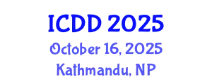 International Conference on Disability and Diversity (ICDD) October 16, 2025 - Kathmandu, Nepal