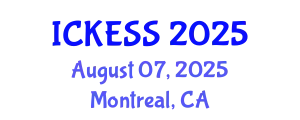 International Conference on Kinesiology, Exercise and Sport Sciences (ICKESS) August 07, 2025 - Montreal, Canada