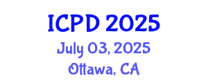 International Conference on Population and Development (ICPD) July 03, 2025 - Ottawa, Canada