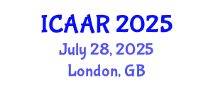 International Conference on Antibiotics and Antibiotic Resistance (ICAAR) July 28, 2025 - London, United Kingdom