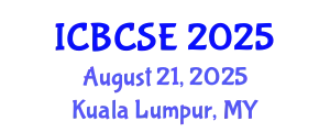 International Conference on Biological and Chemical Systems Engineering (ICBCSE) August 21, 2025 - Kuala Lumpur, Malaysia