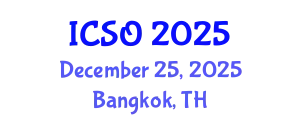 International Conference on Surgical Oncology (ICSO) December 25, 2025 - Bangkok, Thailand