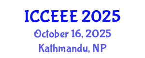International Conference on Computing, Electrical and Electronic Engineering (ICCEEE) October 16, 2025 - Kathmandu, Nepal