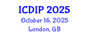 International Conference on Digital Image Processing (ICDIP) October 16, 2025 - London, United Kingdom