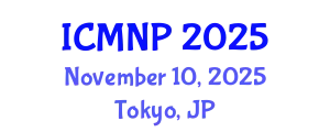 International Conference on Microelectronics, Nanoelectronics and Photonics (ICMNP) November 10, 2025 - Tokyo, Japan