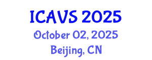 International Conference on Animal and Veterinary Sciences (ICAVS) October 02, 2025 - Beijing, China