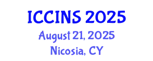 International Conference on Communications, Information and Network Security (ICCINS) August 21, 2025 - Nicosia, Cyprus
