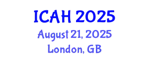 International Conference on Aerodynamics and Hydrodynamics (ICAH) August 21, 2025 - London, United Kingdom