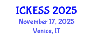 International Conference on Kinesiology, Exercise and Sport Sciences (ICKESS) November 17, 2025 - Venice, Italy