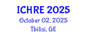 International Conference on Human Reproduction and Embryology (ICHRE) October 02, 2025 - Tbilisi, Georgia