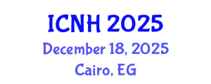 International Conference on Nursing and Healthcare (ICNH) December 18, 2025 - Cairo, Egypt