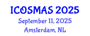 International Conference on Orthopedics, Sports Medicine and Arthroscopic Surgery (ICOSMAS) September 11, 2025 - Amsterdam, Netherlands