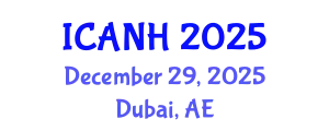 International Conference on Aquatic Nutrition and Health (ICANH) December 29, 2025 - Dubai, United Arab Emirates