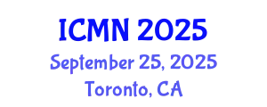International Conference on Microfluidics and Nanofluidics (ICMN) September 25, 2025 - Toronto, Canada