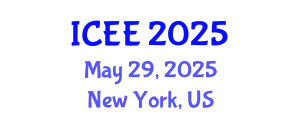 International Conference on Ergonomics Engineering (ICEE) May 29, 2025 - New York, United States