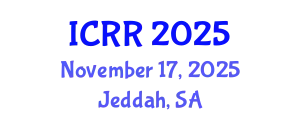International Conference on Radiography and Radiotherapy (ICRR) November 17, 2025 - Jeddah, Saudi Arabia