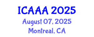 International Conference on Applied Aerodynamics and Aeromechanics (ICAAA) August 07, 2025 - Montreal, Canada