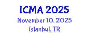 International Conference on Medical Anthropology (ICMA) November 10, 2025 - Istanbul, Turkey