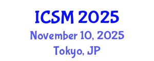 International Conference on Strategic Management (ICSM) November 10, 2025 - Tokyo, Japan