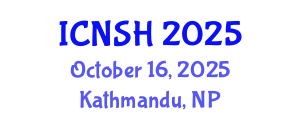 International Conference on Nursing Science and Healthcare (ICNSH) October 16, 2025 - Kathmandu, Nepal