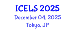 International Conference on Education and Learning Sciences (ICELS) December 04, 2025 - Tokyo, Japan