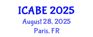 International Conference on Accounting, Business and Economics (ICABE) August 28, 2025 - Paris, France