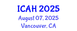 International Conference on Aerodynamics and Hydrodynamics (ICAH) August 07, 2025 - Vancouver, Canada