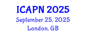 International Conference on Ageing, Psychology and Neuroscience (ICAPN) September 25, 2025 - London, United Kingdom