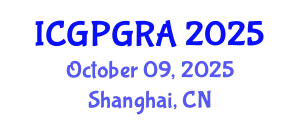 International Conference on Gender Psychology and Gender-Role Attitudes (ICGPGRA) October 09, 2025 - Shanghai, China