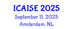 International Conference on Artificial Intelligence and Software Engineering (ICAISE) September 11, 2025 - Amsterdam, Netherlands
