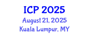 International Conference on Psychology (ICP) August 21, 2025 - Kuala Lumpur, Malaysia