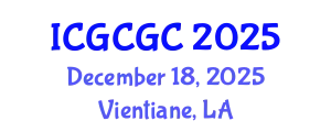 International Conference on Geopolymer Cement and Geopolymer Concrete (ICGCGC) December 18, 2025 - Vientiane, Laos